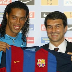 Laporta da con su Ronaldinho 2.0