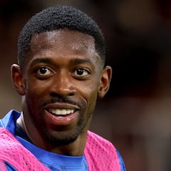 Luis Enrique disipa las dudas con Dembélé