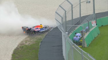 Max Verstappen en la sesión de clasificación del GP de Australia 2026.