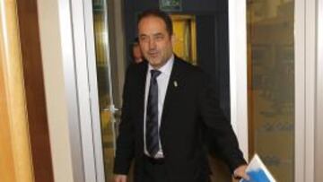 <b>TRIUN FO DEL G-6. </b>Agapito se mostró ayer muy satisfechopor la decisión judicial contra la huelga.