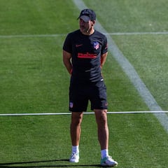 Simeone, por primera vez con Costa, Morata y João Félix