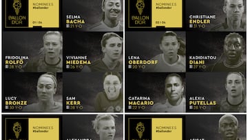 Bal¨®n de Oro femenino 2022: lista de candidatas y nominadas al premio de France Football