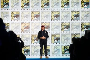 El actor y director Santiago Segura en la presentación de la San Diego Comic-Con. 