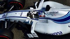 14/12/17 Sergey Sirotkin , piloto de F1 probando el Williams.