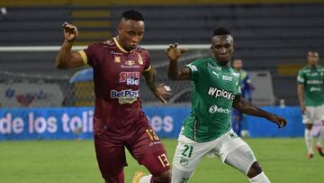 En vivo online Deportes Tolima &ndash; Deportivo Cali, cuartos de final de la Liga BetPlay, que se jugar&aacute;n hoy domingo 25 de abril en Ibagu&eacute;, desde las 5:40 p.m.