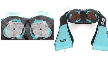 El masajeador eléctrico shiatsu para espalda y cuello con más de 23.000 valoraciones