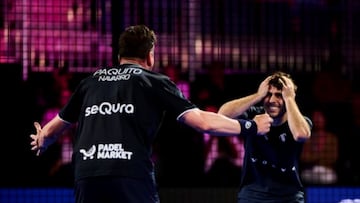 Paquito Navarro se lanza por Bergamini que no se puede creer la victoria,