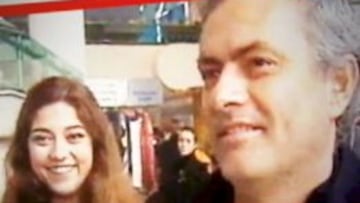 Mourinho, ayer en Portugal.