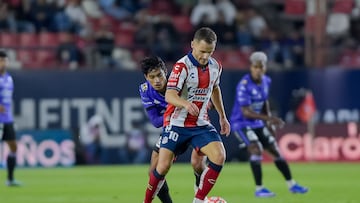 Sebastien Salles- Lamonge of San Luis during the 9th round match between Atletico de San Luis and Mazatlan FC as part of the Liga BBVA MX Varonil, Torneo Clausura 2026 at Alfonso Lastras Stadium, on March 03, 2026 in San Luis Potosi, Mexico.