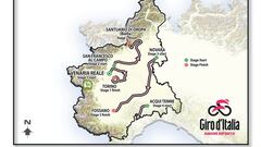 Recorrido de las tres primeras etapas del Giro de Italia 2024.