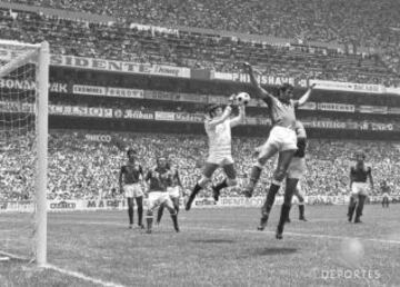 31 de mayo: Comenzaba la Copa Mundial de la FIFA de México, con un 0-0 entre los anfitriones y la URSS en el partido inaugural.