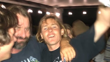 Kai McKenzie celebrando su cumpleaños.