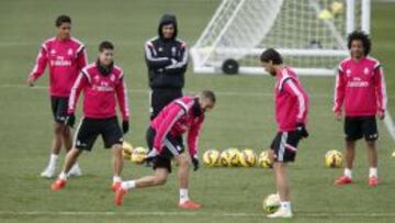 Entrenamiento del Real Madrid