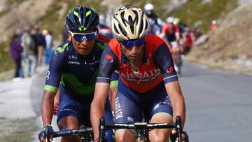 Nairo Quintana está cerca de sus segundo Giro de Italia.