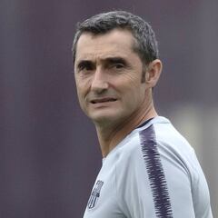 Valverde invitó a Riqui Puig a la última sesión de la semana