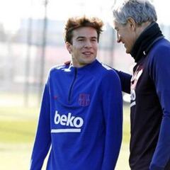 Setién no se cree a La Masia