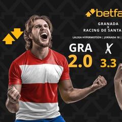 Granada CF vs. Real Racing Club: horario, TV, pronósticos, estadísticas y clasificación
