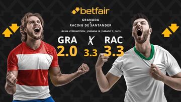 Granada CF vs. Real Racing Club: horario, TV, pronósticos, estadísticas y clasificación