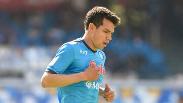 Hirving Lozano titular en el empate entre Napoli y Espanyol