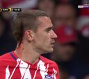 Griezmann jugó 25 minutos con una brecha en la cabeza