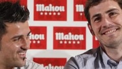 Casillas llamó a Villa y le dijo que esperaba verle en la Eurocopa