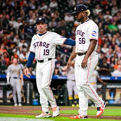 Ronel Blanco, expulsado en el Astros - Athletics por sustancia pegajosa