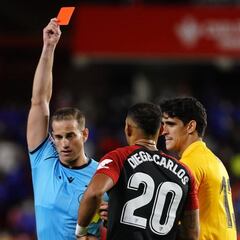 Alderete, Diego Carlos y Balliu, un partido de sanción en LaLiga