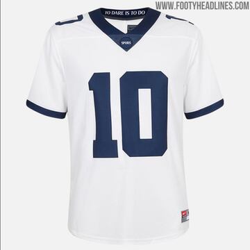 Nike lanza jerseys de clubes de fútbol al estilo de la NFL