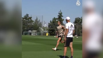 La práctica que confirma que que la relación de Zidane con Bale está totalmente rota