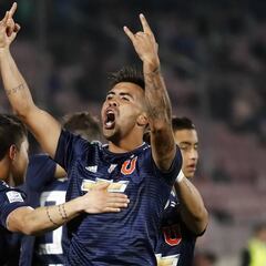 U. de Chile 2-1 D. Temuco: Saavedra y Espinoza guían a la U