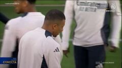Vean lo que hace Mbappé al pasar al lado de Bellingham