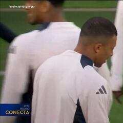Vean lo que hace Mbappé al pasar al lado de Bellingham