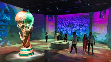 The interactive, immersive exhibition covers the life and career of the Argentinean soccer player. Step inside!