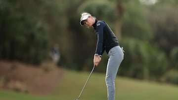 Nelly Korda is among the stars hoping to collect the record prize money on offer, but will she be around for the weekend?