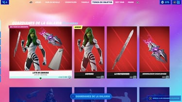 Fortnite: skin Gamora de Guardianes de la Galaxia ya disponible; precio y contenidos
