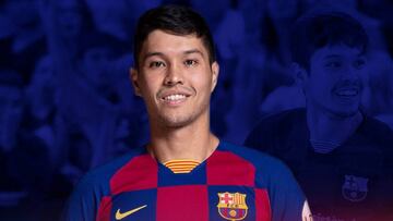Daniel, jugador del Barça de fútbol sala.