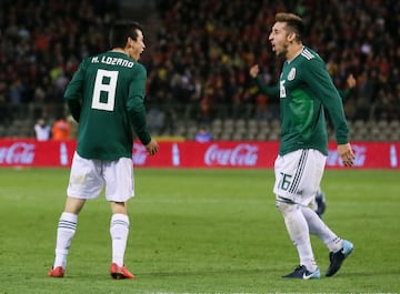 La crónica del Bélgica vs México en imágenes