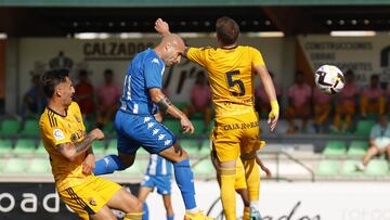 Santamaría volvió a marcar ante la Ponferradina