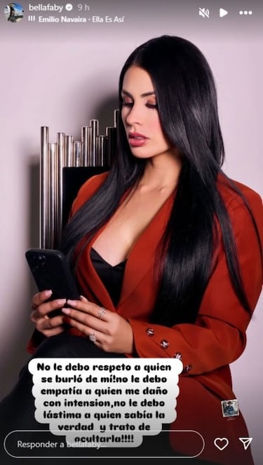 Fabiola Martínez confiesa por qué publicó los mensajes y las fotos de El Escorpión Dorado