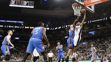 Kawhi (36) vuelve a exhibirse: ahora, ante Westbrook (27+6+14)