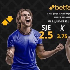 San Jose Earthquakes vs. Inter Miami: horario, dónde ver, pronósticos y clasificación