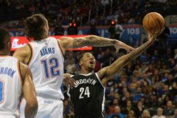 Steven Adams y Hollis-Jefferson.