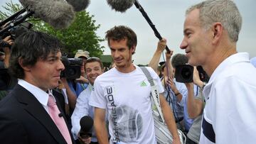 Murray, cuando se retire: caddie o entrenador de fútbol