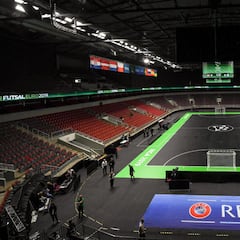 El Arena Riga, sede de la fase final de la Champions League