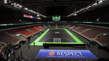 El Arena Riga, sede de la fase final de la Champions League