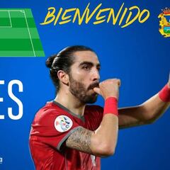 Chico Flores, primer fichaje de peso del Fuenla en Segunda