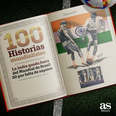 Los zapatos que dejaron fuera a India de una Copa del Mundo