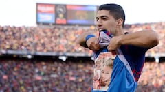 Luis Suárez Clásico hat-trick