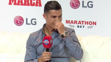 Cristiano eligió al trofeo más pesado que le ha tocado levantar