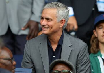 Mourinho, durante un partido de la Premier.